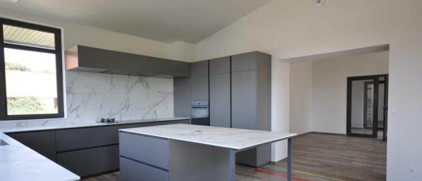 agencement de cuisine ouverte par l'architecte d'intérieur benedite langlois