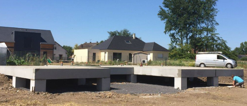 Maison familliale à ossature bois dans les environs de Rouen