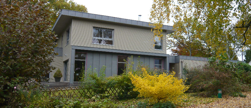 maison contemporaine à ossature bois dans les environs de rouen