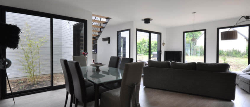 maison contemporaine en bois