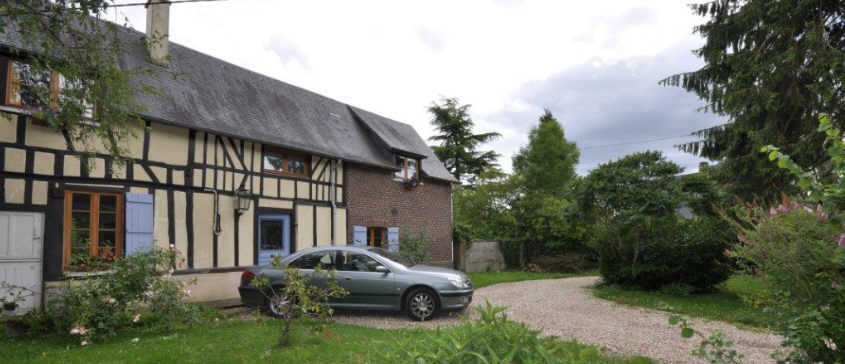 Maison familliale à ossature bois dans les environs de Rouen