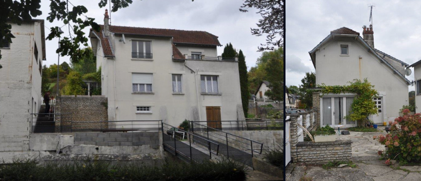 Maison familliale à ossature bois dans les environs de Rouen