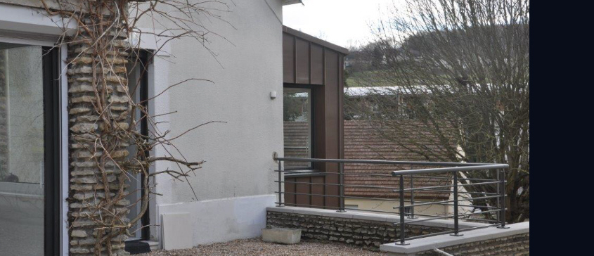 maison contemporaine en bois