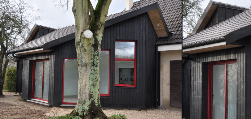 Bénédicte Langlois a repensé cette demeure afin qu’elle réponde au mieux aux nécessités fonctionnelles et aux volontés spatiales, au côté pratique et à la dimension esthétique. Elle a créé un espace qui suscite l’émotion.