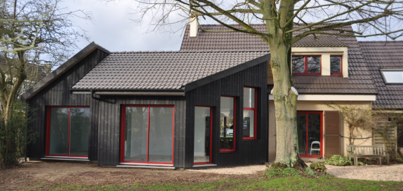 agencement de cuisine ouverte par l'architecte d'intérieur benedite langlois
