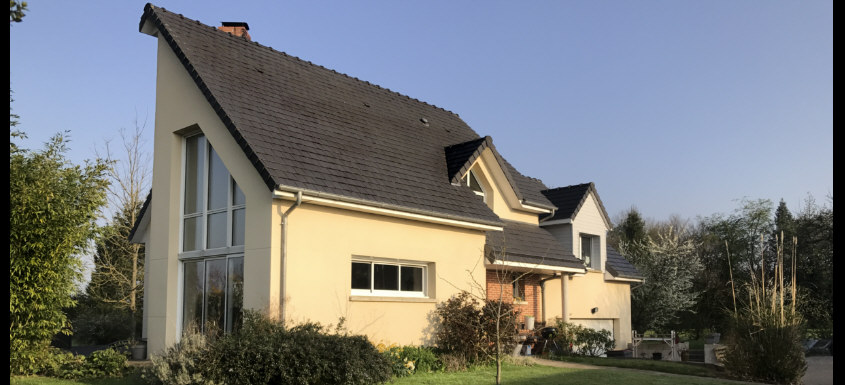 Modules de rangement sobres et raffinés par l'architecte dplg benedicte langlois de Rouen