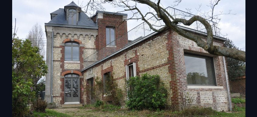 agencement de cuisine ouverte par l'architecte d'intérieur benedite langlois
