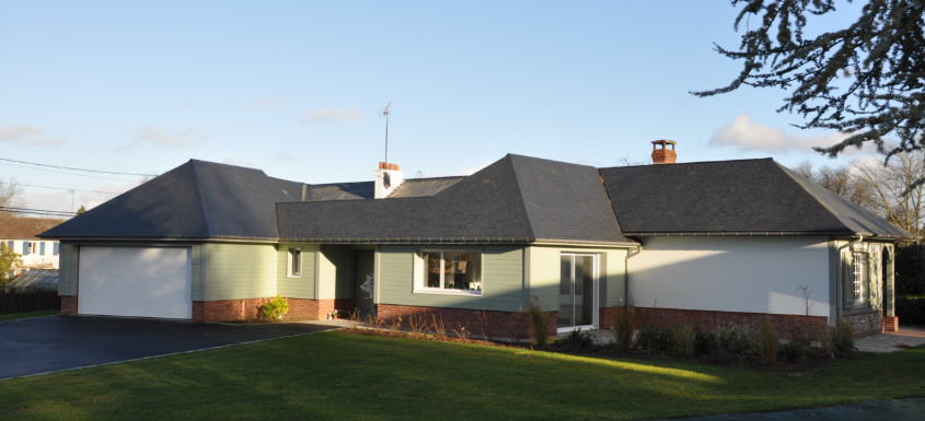 création de mobilier pour salle d'eau par l'architecte d'intérieure rouennaise, benedicte langlois