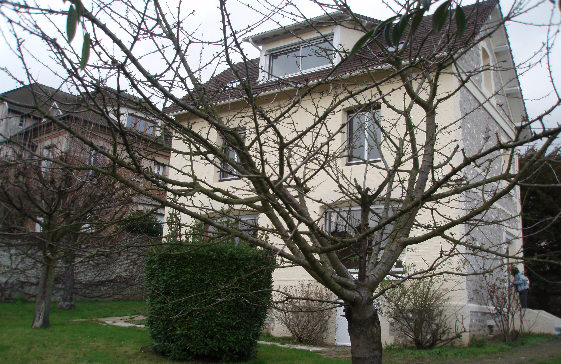 Maison en brique et silex à rouen