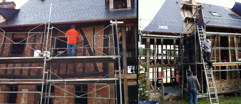 Rénovation d'un ensemble architecturale du  17ème siècle par l'architecte benedicte Langlois