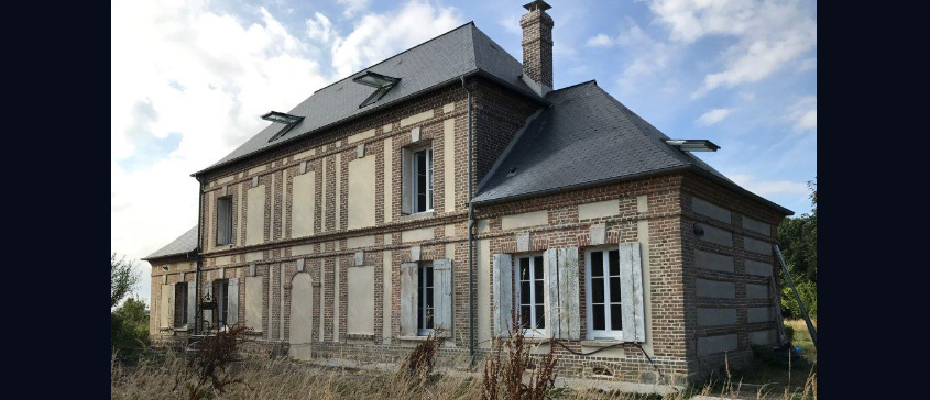 Maison familliale à ossature bois dans les environs de Rouen